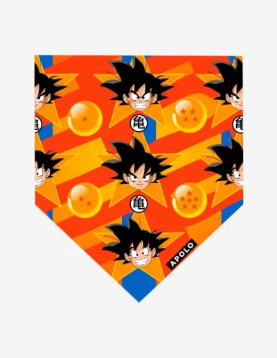 Pañoleta para mascotas Goku