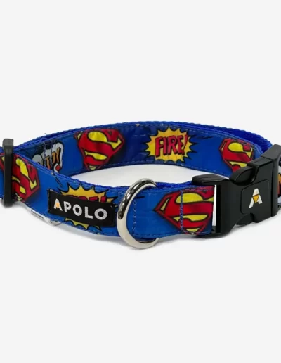 Collar para mascota superman