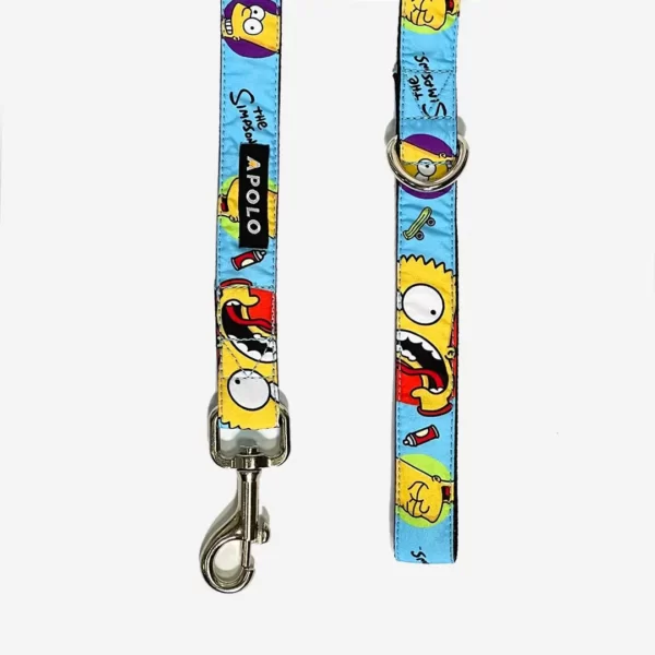 Correa para mascota bart simpson